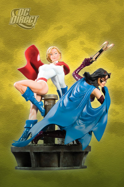 POWER GIRL AND HUNTRESS: LEGACY Statue 7543_a10