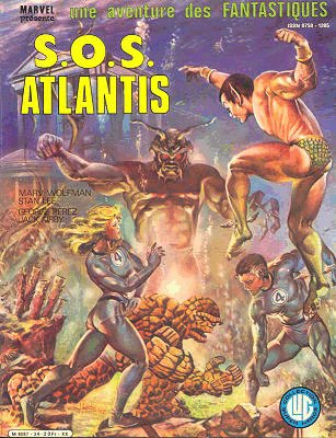 #34 Une aventure des fantastiques "S.O.S Atlantis" Uneave68