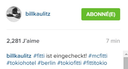 [Instagram Officiel] Instagram  Bill,Tom,Gus,Georg et TH - Page 4 Sans_229