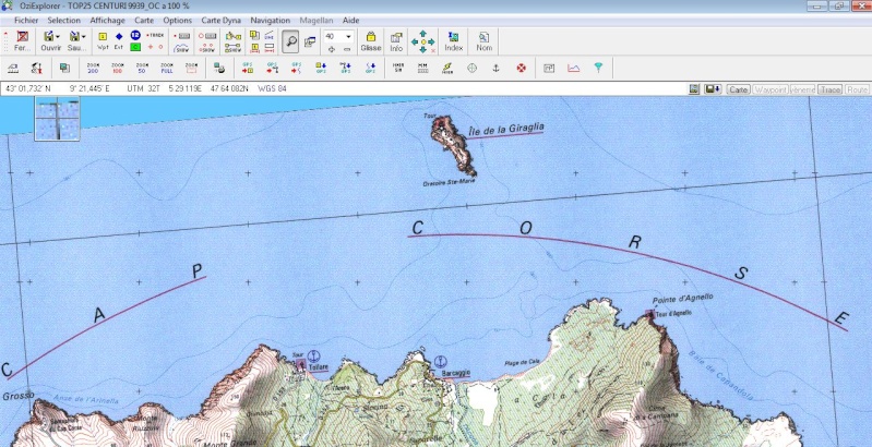 OziExplorer et ses liaisons cartographiques Ozi0611