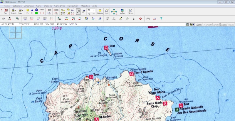 OziExplorer et ses liaisons cartographiques Ozi0710