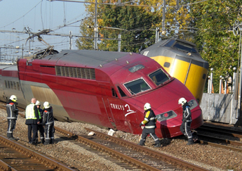 Prise en écharpe Thalys. Nl-20013