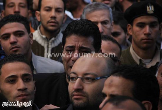 جنازة عسكرية في طنطا للشهيد "أحمد عباس الرفاعي" ضحية تفجير الهرم  Oou_510