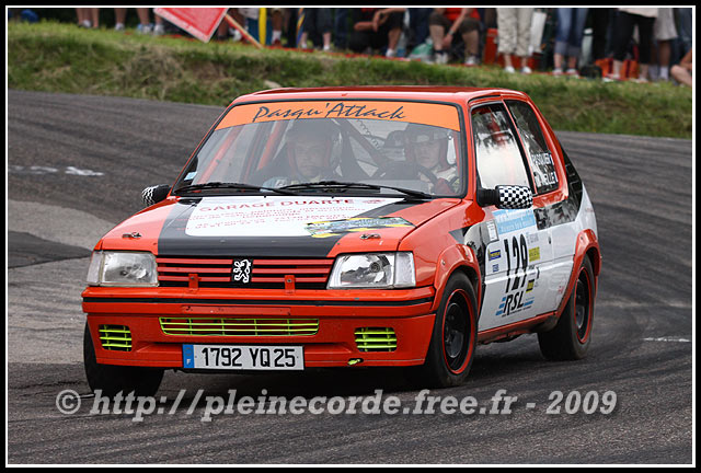 Jerome PASQUIER - 205 Rallye 116_2010