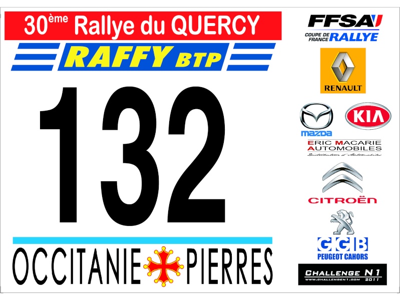 Rallye du Quercy (46) 23 et 24 avril 2011 Epreuve officielle Pannoq10