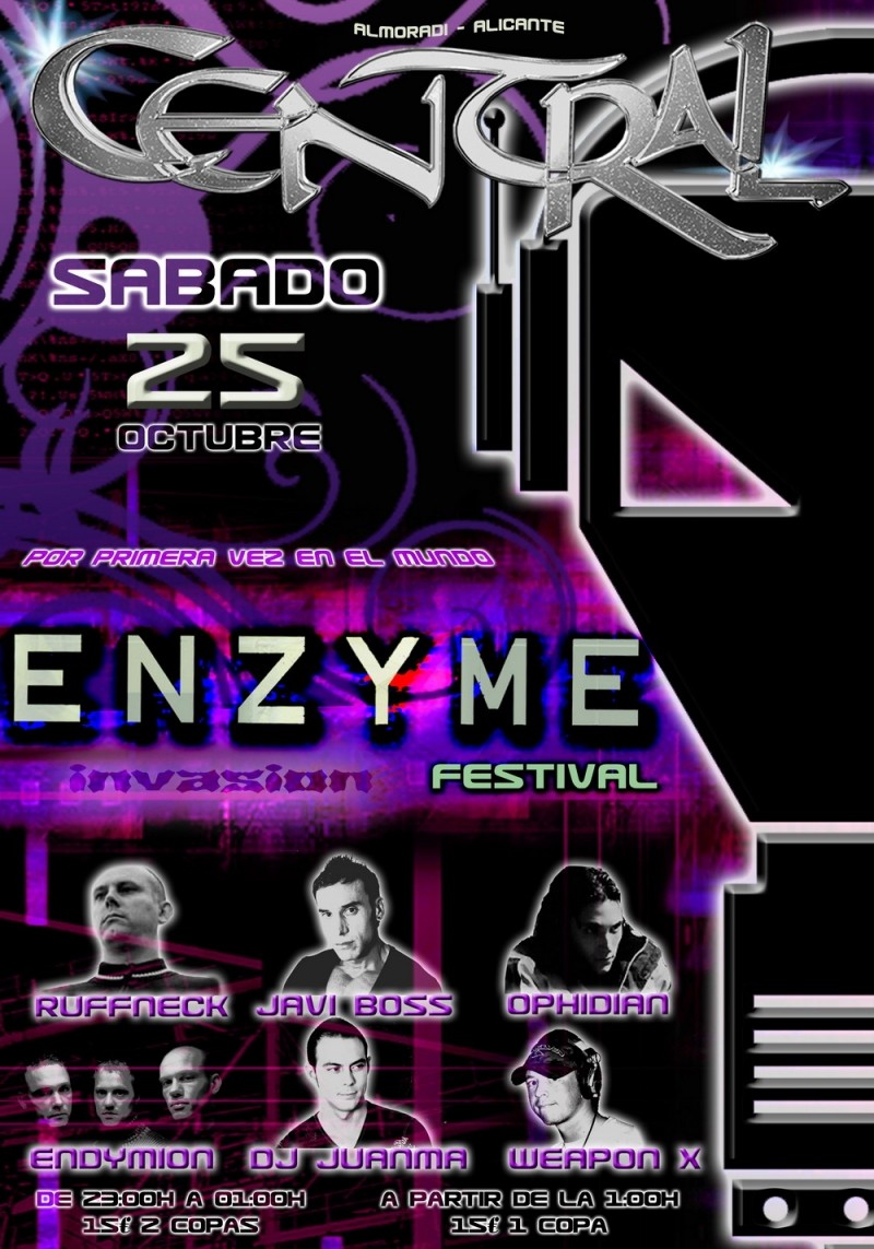 Central Rock 25 octubre Enzyme Invasion Festival 00125810