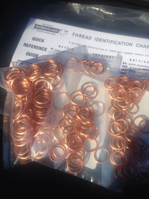 Copper crush (Hollow) washers Image12