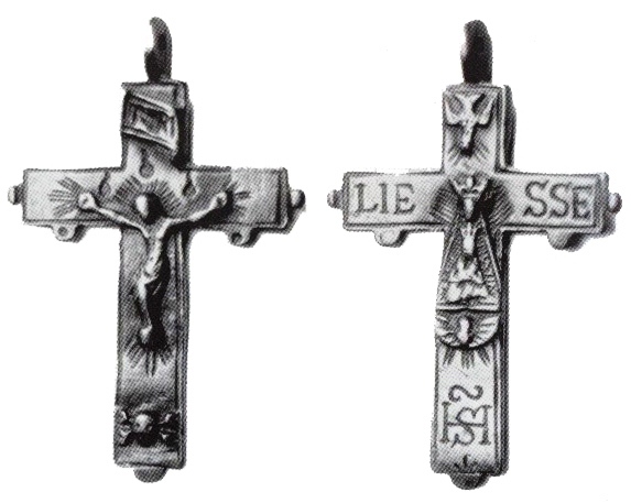 Crucifijo pectoral del Santuario de Liesse - CC092 Scan-110