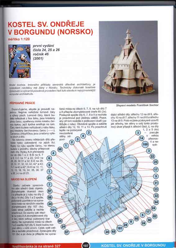 Das Goldene Buch des Kartonmodellbaus von Richard Vyskovsky gebaut von A Pirling Skizze11