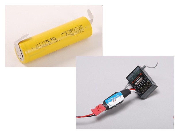 Alim pour F3K 1800mAh avec régulateur tension 5v pour 43.5 G Alim10