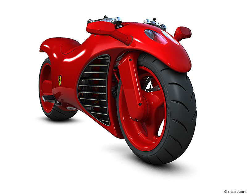 Amir Glinik Ferrari Concept Bike (2008) Fer0110