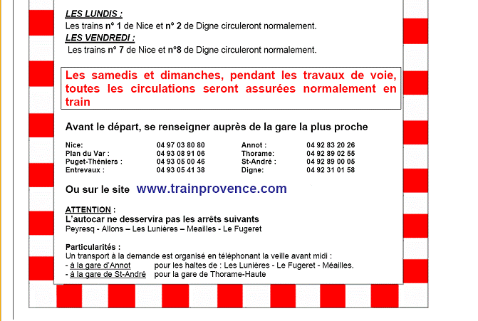 Fête du train des Pignes A211