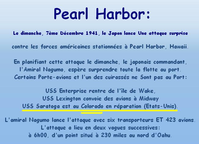 Il y a 69 ans, l'attaque de Pearl Harbour, Hawaï Colora10