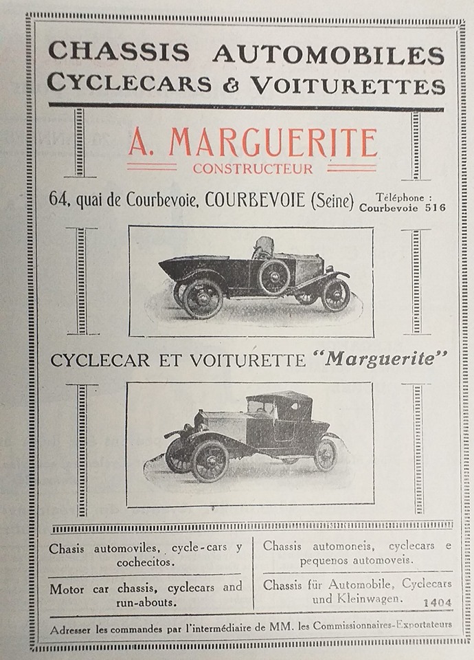 MARGUERITE cyclecar 72166510