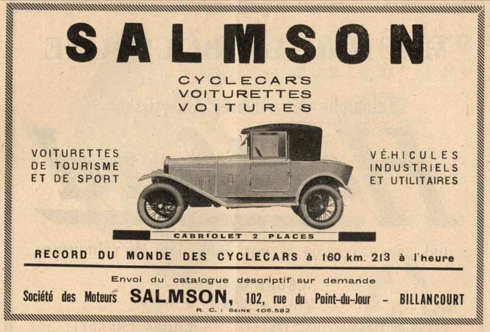SALMSON cyclecar - Page 32 Salmso47