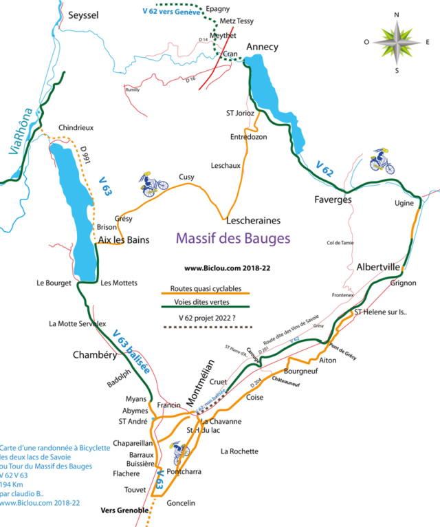Cycler en Haute Savoie: véloroutes V61, V62, V63 et routes vertes - Page 2 K18