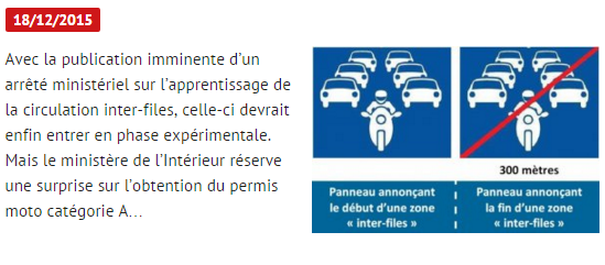 Conduite moto : circulation inter-files imminente, mais permis A2 pour tous novices aussi Captur14