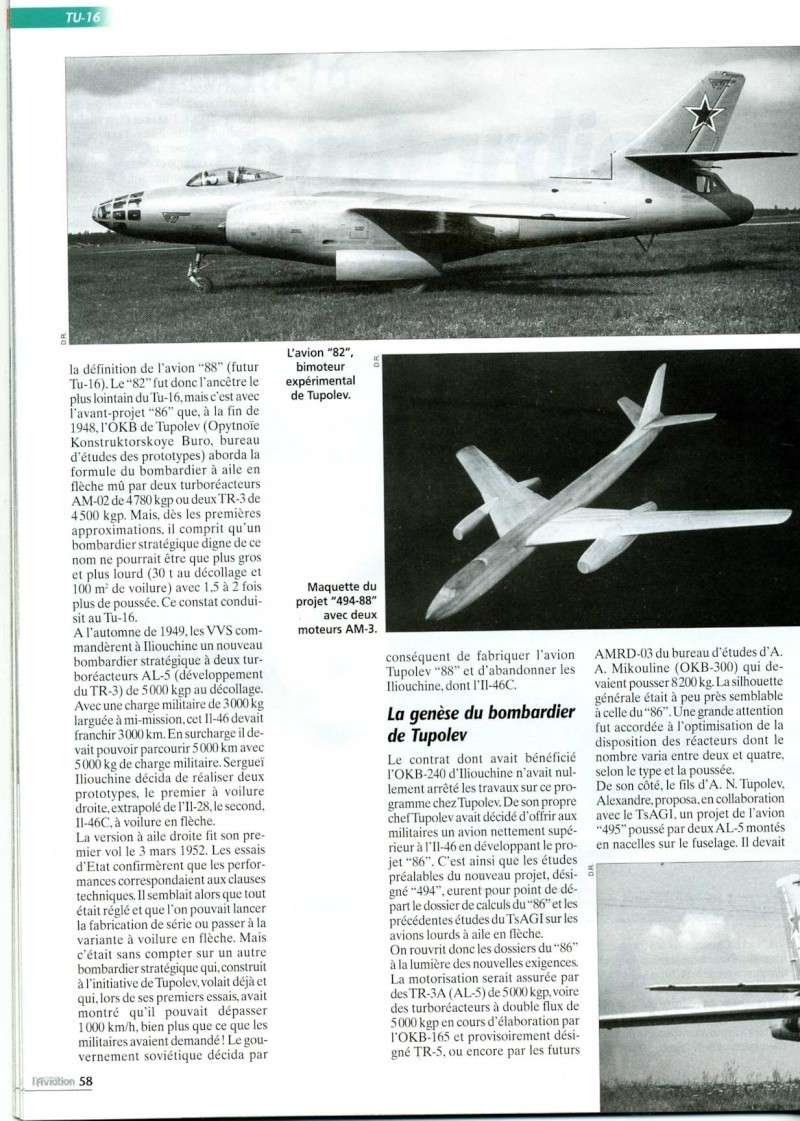 Tupolev TU-16: Le bombardier qui fit trembler l'Amérique Img80610