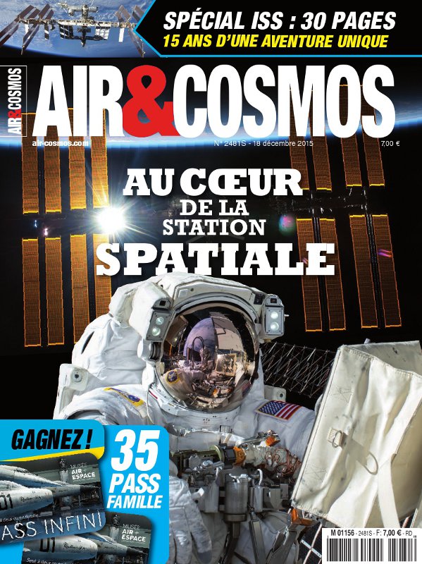 Air & Cosmos n°2481S : Au cœur de la station spatiale internationale Ac-24810