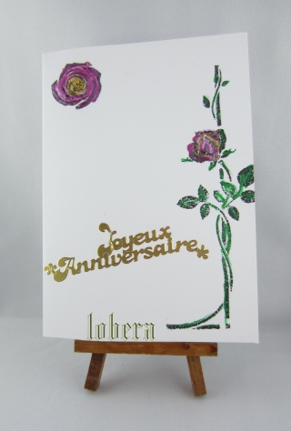 petites cartes  Roses710