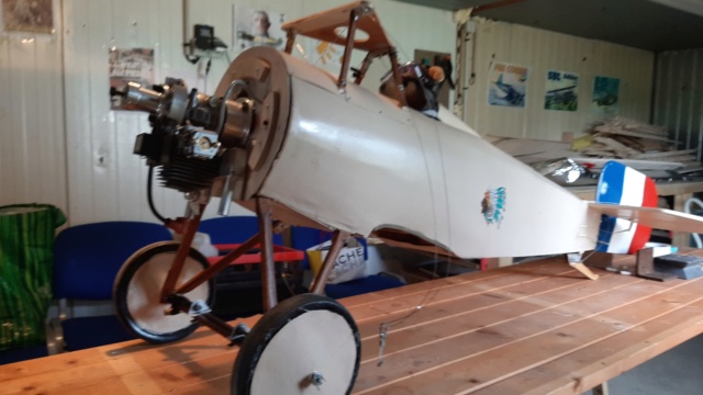 Reparation du second Nieuport 17 20190817