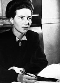 SIMONE DE BEAUVOIR Beauvo10