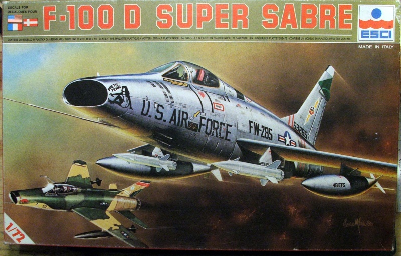 [Concours pinceaux] [Esci] F-100D Super Sabre  1/72 Cp0110