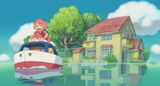 Ponyo sur la falaise Ponyo210