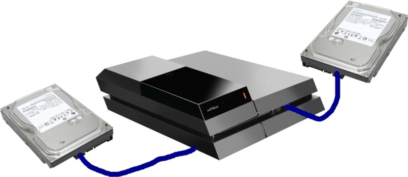 SOLUTION ULTIME PS4 2Go : Nyko Data Bank Nyko-d10