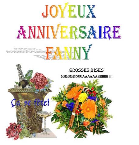 Joyeux Anniversaire Fanny Joyeux Anniversaire Fanny