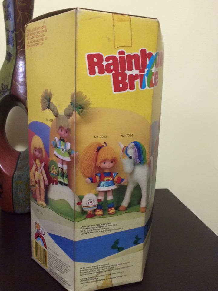 Iridella Rainbow Brite INDIGO Regina regenbogen MATTEL purple doll 80 vintage 11169910