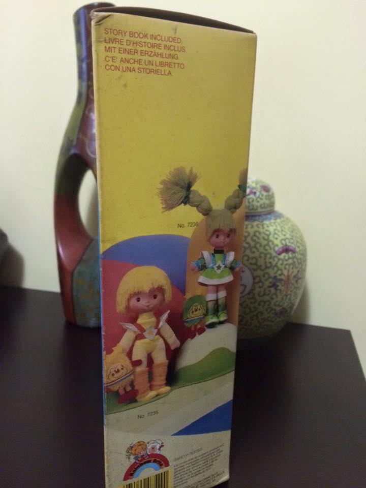 Iridella Rainbow Brite INDIGO Regina regenbogen MATTEL purple doll 80 vintage 12049210