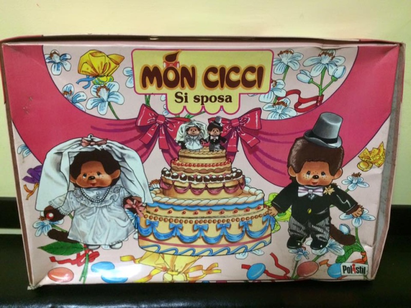 Bambola Polistil Doll Mon cicci Moncicci' Doll Kiki Coffret Mariés MIB 70 80 12122510