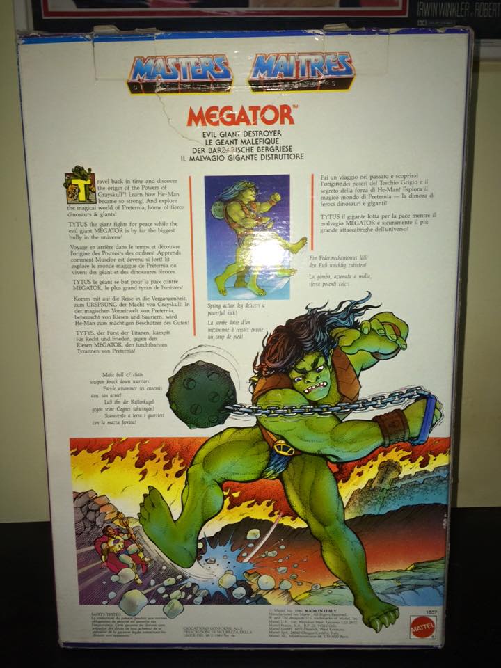 Masters Of The Universe Motu MEGATOR Eternia He man Skeletor 80 Vintage Toys Megato10