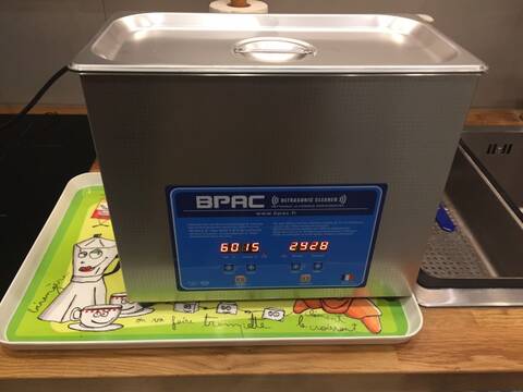 BPAC Nettoyeur Ultrasons 6 litres Professionnel Analogique