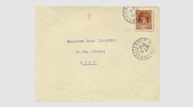 DE GAULLE DE NICE SUR LETTRE De_gau14