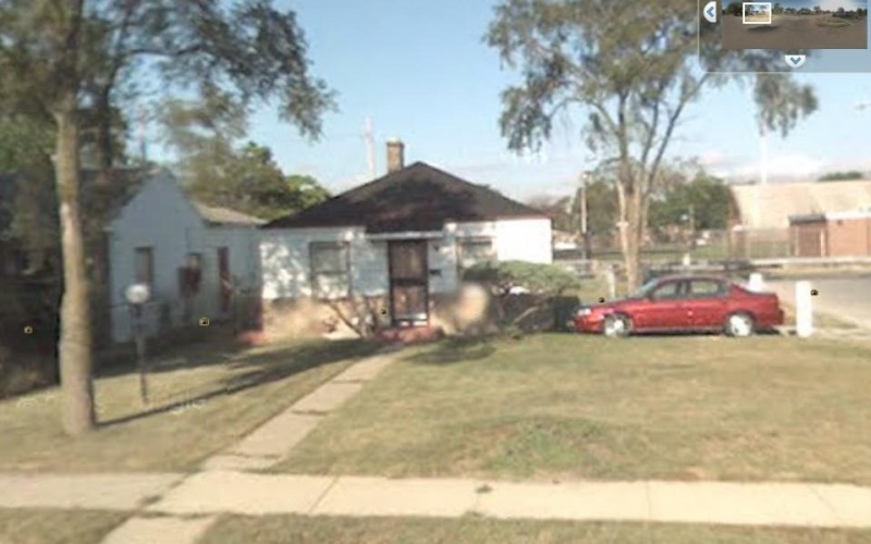Google Earth: La casa di Michael (2300 Jackson street Gary Indiana) in 3D Hhggh10