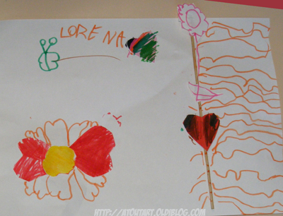 Les cours données aux enfants en 2009 Fleurs11