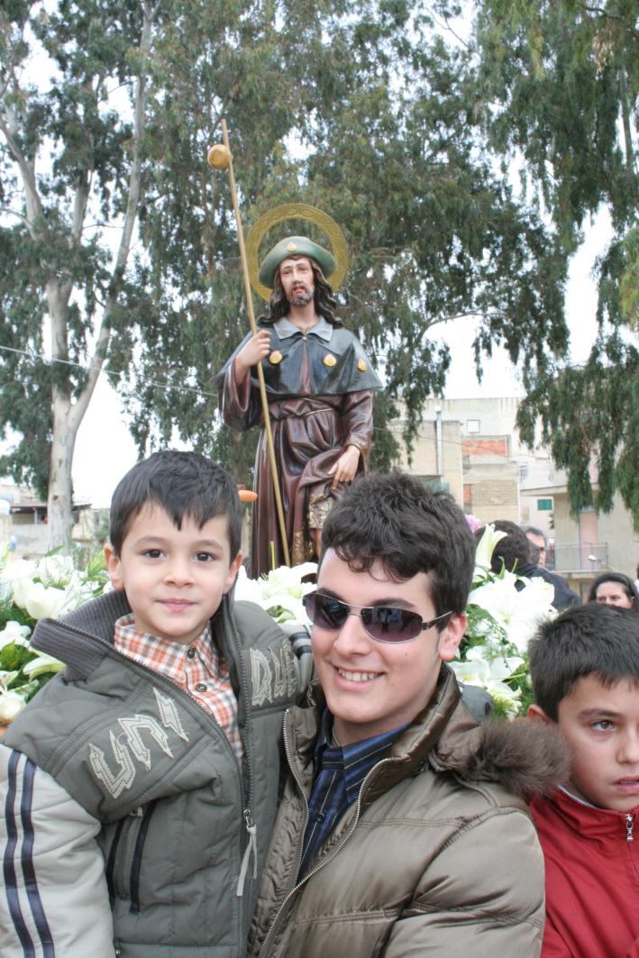 Foto della Processione di San Rocco dell' 11 Gennaio 2009 (Piano della Fiera) Img_3428