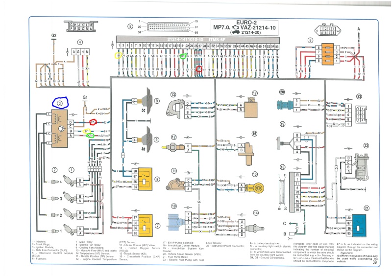 Plan électrique calculateur Plan10