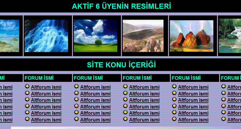 6 Aktif ye resmi ve site ierii Snap5510