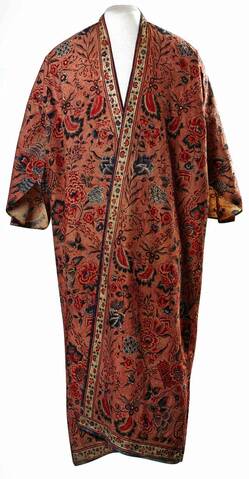 Manteau d'intérieur et robe de chambre pour les hommes au XVIIIe siècle