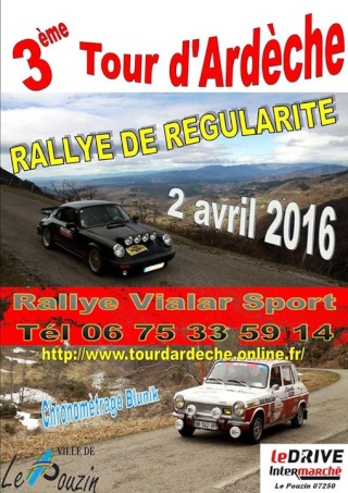 Calendrier 2016 Rallye Vialar Sport 12308510