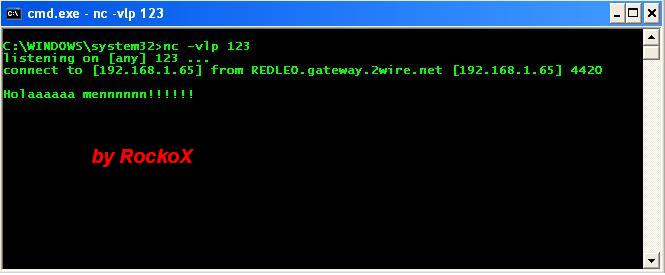 Tutorial Netcat by RockoX! Cmd510