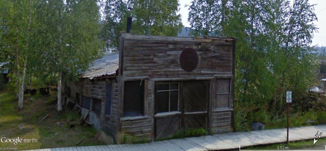 Dawson City, ville témoin de la ruée vers l'or du Klondike. 0i2k1511