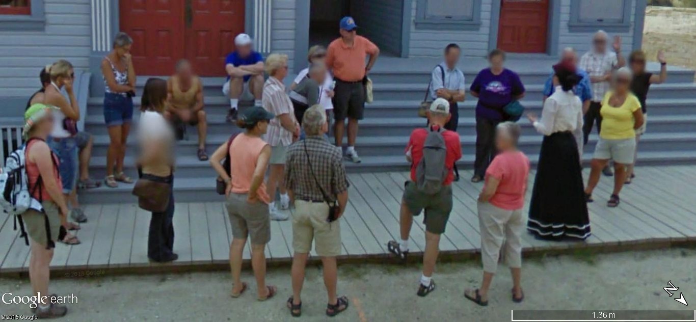 Dawson City, ville témoin de la ruée vers l'or du Klondike. 140