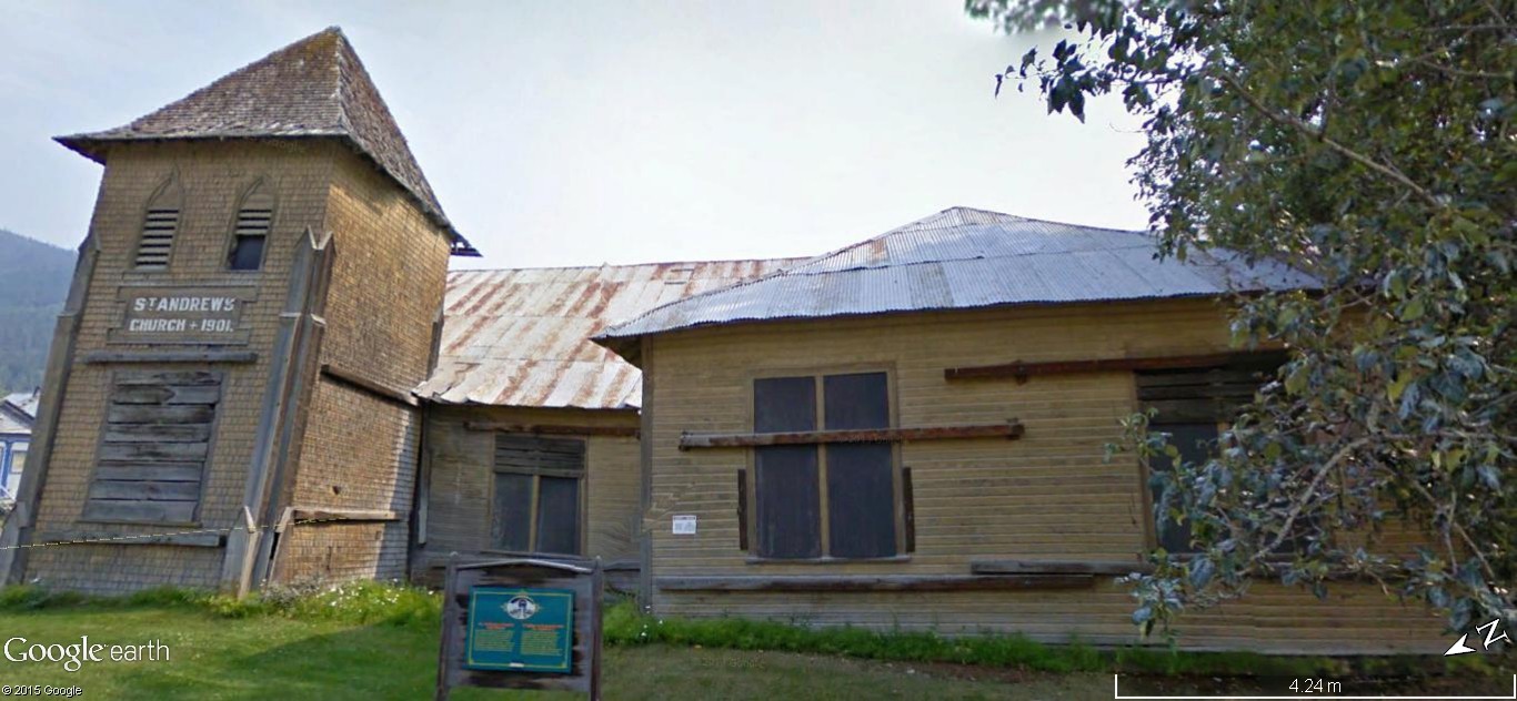 Dawson City, ville témoin de la ruée vers l'or du Klondike. 86