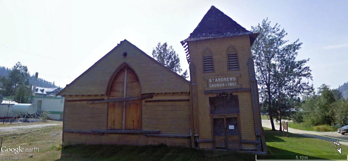 Dawson City, ville témoin de la ruée vers l'or du Klondike. 87
