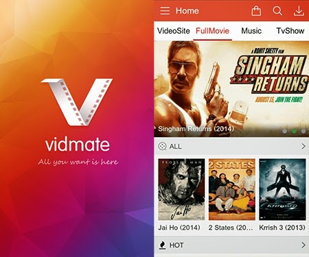 VidMate أفضل برنامج لتحميل الفيديوهات من جميع المواقع والبرامج للأندرويد (يوتيوب - فيسبوك - انستجرام .. وغيره) Downlo10