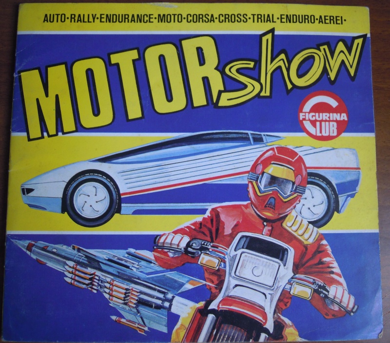 VENDO VARI ALBUM DI FIGURINE ANNI '80 Motors10